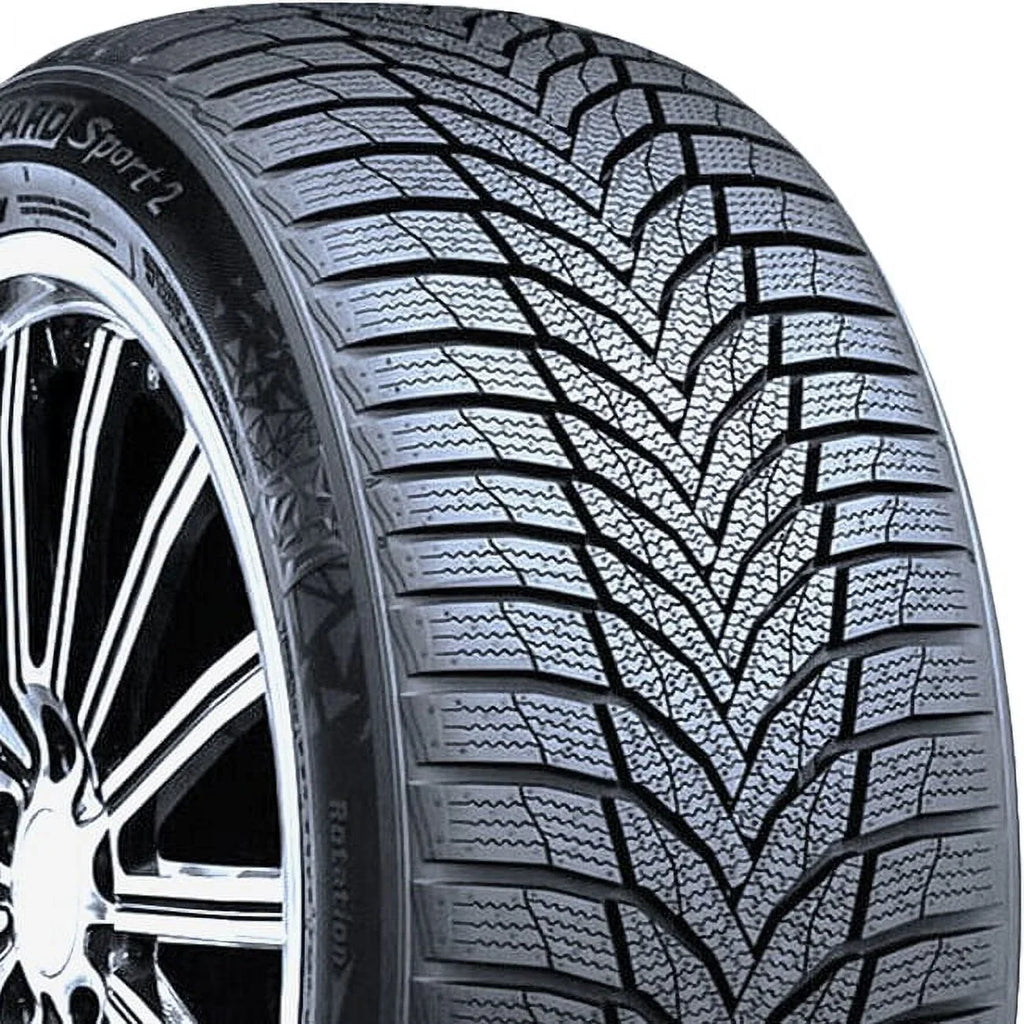 Set of 4 (FOUR) Nexen Winguard Sport 2 255/40R19 100V XL (Studless) Snow Winter Tires Fits: 2017 Volkswagen Tiguan Highline, 2016-18 Audi Q3 Technik