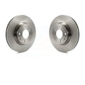 Front Disc Brake Rotors Pair For Mazda 3 CX-3 Sport K8-100543