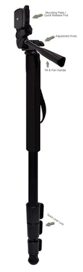 Professional Dark 72" Monopod / Unipod (Quick Release) For Canon VIXIA HF R800