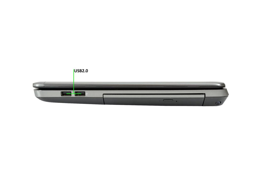 HP ProBook 450 G1 15.6" Standard Used Laptop - Intel Core i3 4000M 4th Gen 2.40 GHz 8GB SODIMM DDR3L SATA 2.5" 500GB HDD DVD-RW Windows 10 Pro 64-Bit
