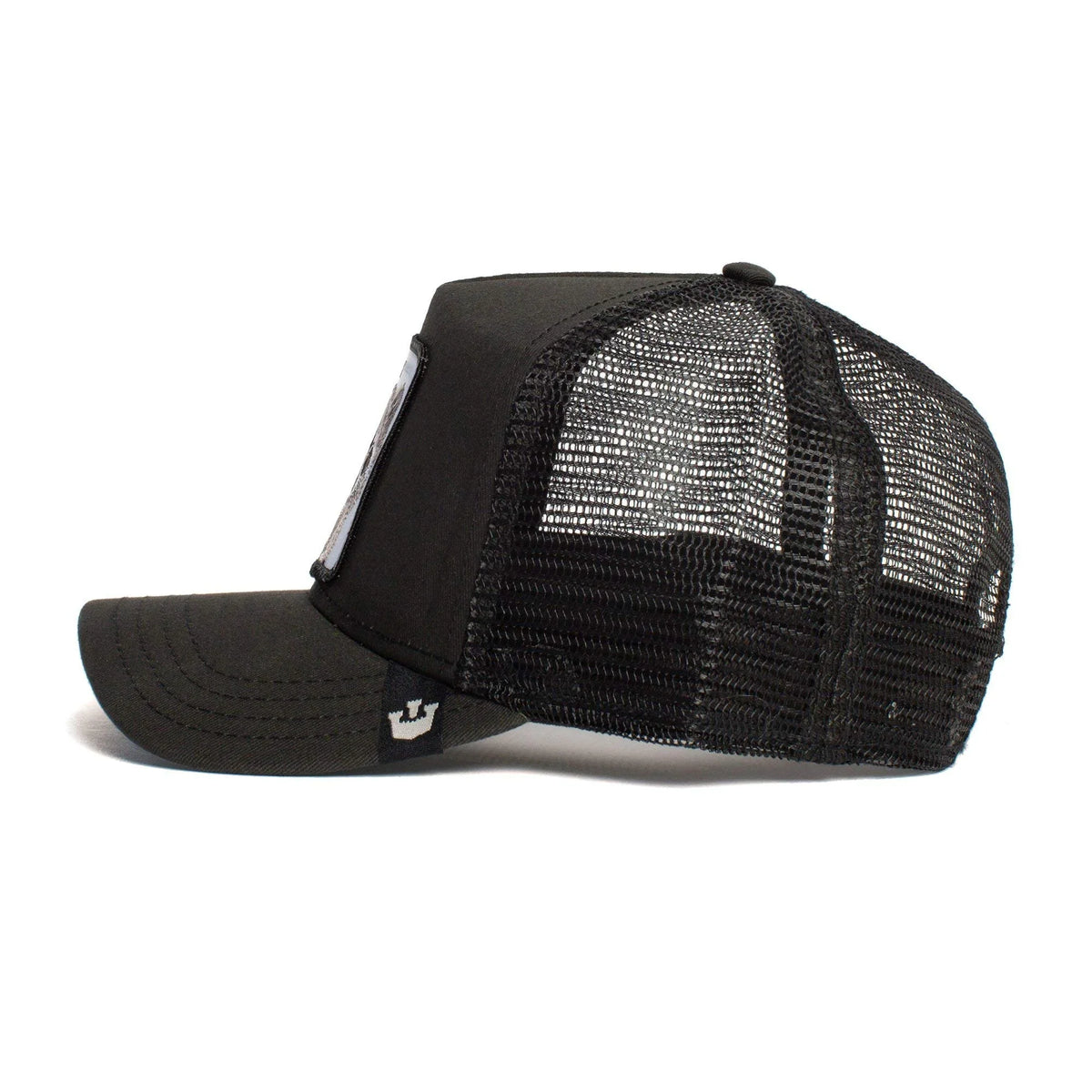 Goorin Bros. The Farm Unisex Original Adjustable Snapback Trucker Hat, Charcoal (Bandit), One Size