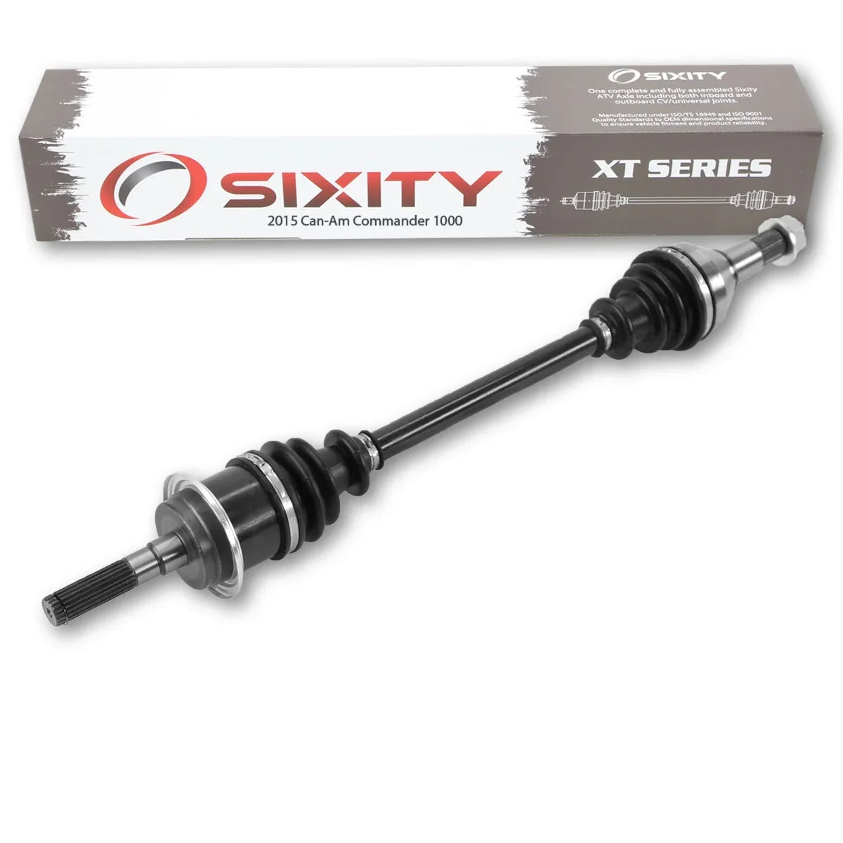 Sixity XT Front Right Axle compatible with Can-Am Commander 1000 2015 - MAX 1000 DPS XT 4X4