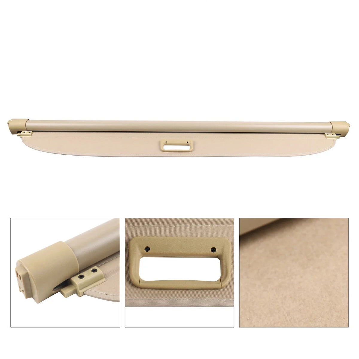 Cargo Cover Trunk Privacy Security Shade Beige For 07-12 Mercedes Benz GL550 Cargo Cover Security Rear Trunk Privacy Shade Fits 2007-2012 Mercedes Benz GL550 Cargo Cover Trunk Shade Security Shelf
