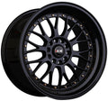 XXR 536 15x8 4x100/4x114.3 20et Dark / Gold Rivets Wheel