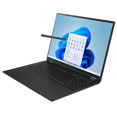 gram 16" WQXGA 2-In-1 Touchscreen Notebook Computer, Intel Evo Core i7-1260P 2.1GHz, 16GB RAM, 2TB SSD, Windows 11 Home, Obsidian Dark