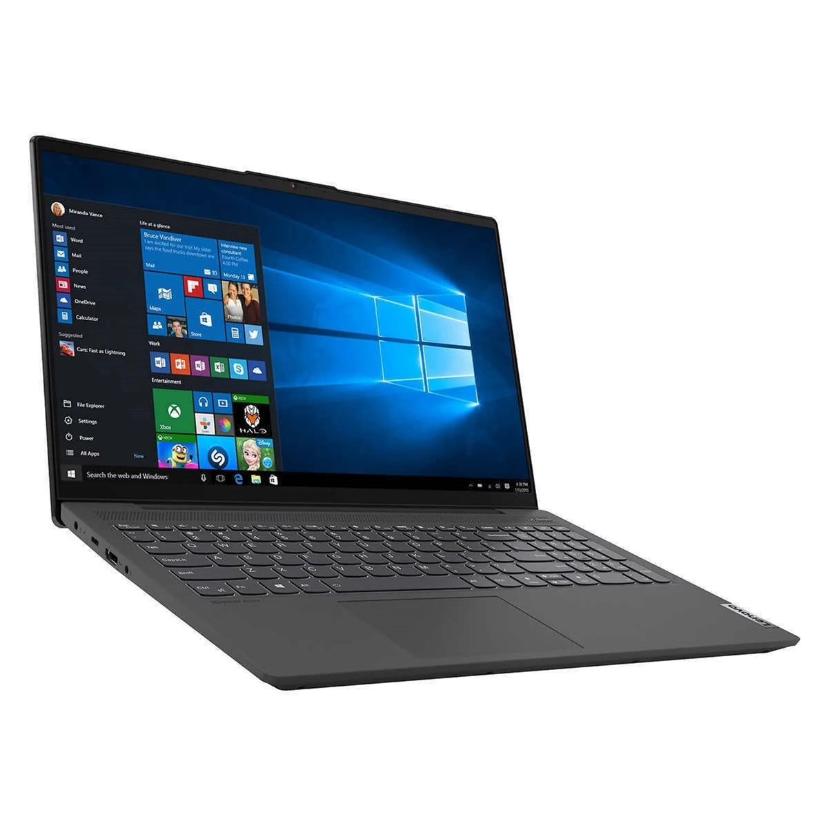 Lenovo IdeaPad 5 15IIL05 15.6" Touch 16GB 1TB SSD Core™ i7-1065G7 1.3GHz Win10P, Graphite Grey (New Open Box)