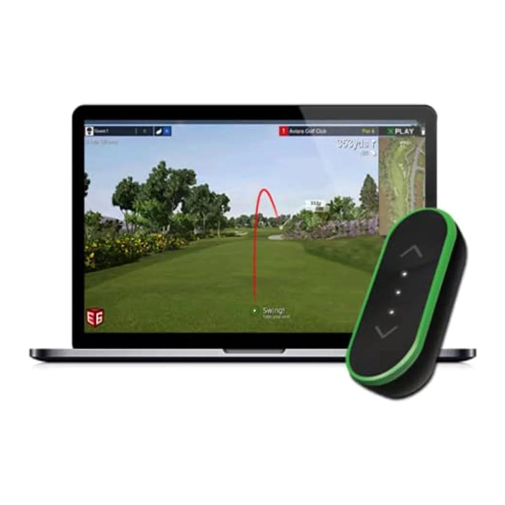 SwingLogic SLX MicroSim Indoor Golf Simulator with E6 Connect Compatibility