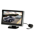 CACAGOO 5 Unit TFT LCD Display Monitor Car Rear View Backup Reverse System + HD Parking Camera