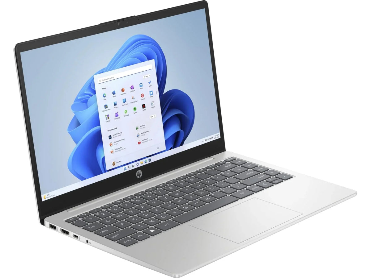 HP 2023 Newest 14” FHD IPS Laptop PC 10-Core Intel 13th i7-1355U Iris Xe Graphics 16GB DDR4 512GB NVMe SSD WiFi AX BT HDMI Webcam Backlit Keyboard Windows 11 Home w/RE USB