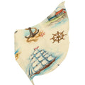 FREEAMG Nautical Watercolor Silk Long Scarf for Women Large Oblong Sunscreen Shawls Wraps Neck Headscarf Hair Wraps Gift Packed