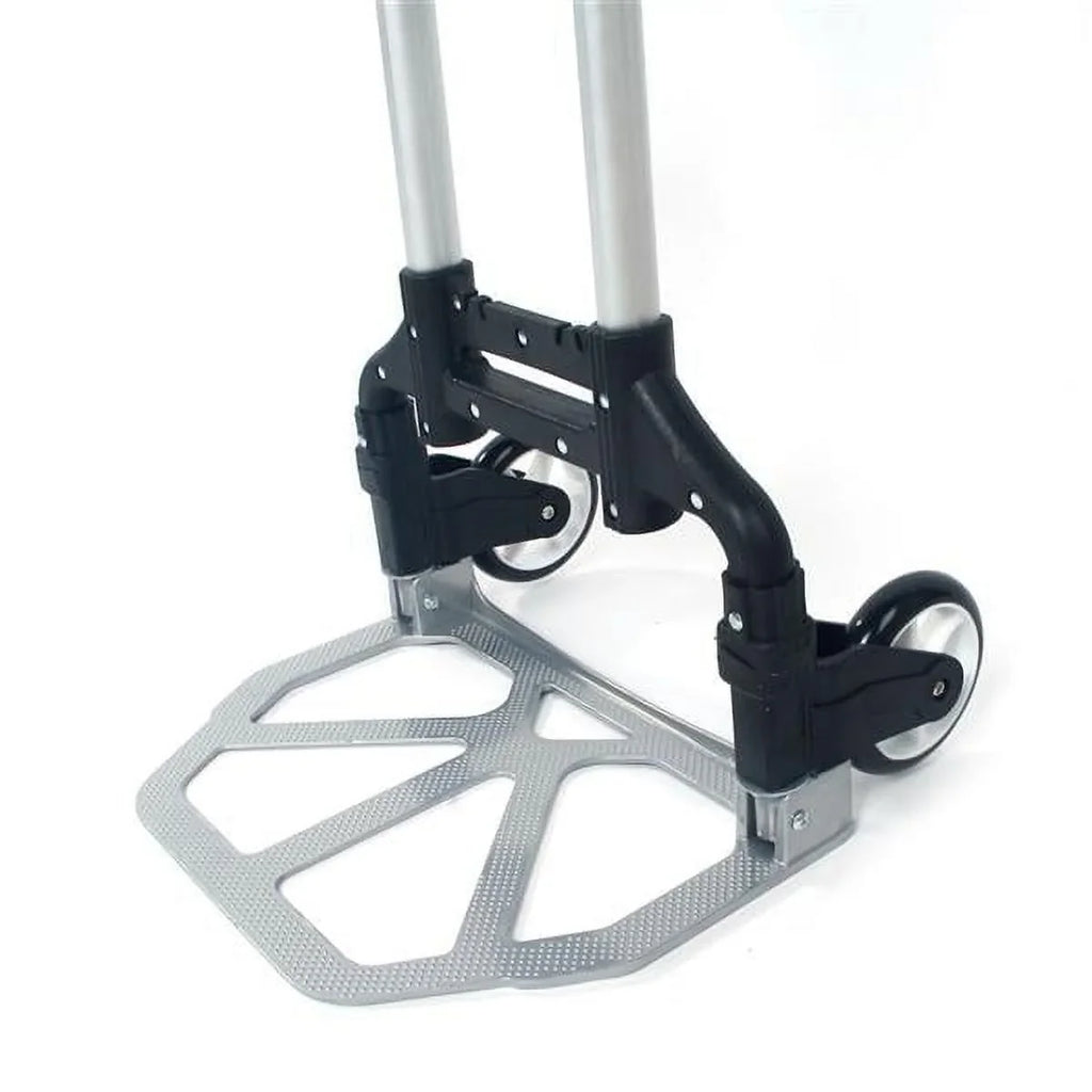 Portable foldable telescopic trolley trolley luggage cart Midnight Portable Folding Collapsible Aluminum Cart Dolly Push Truck Trolley Midnight
