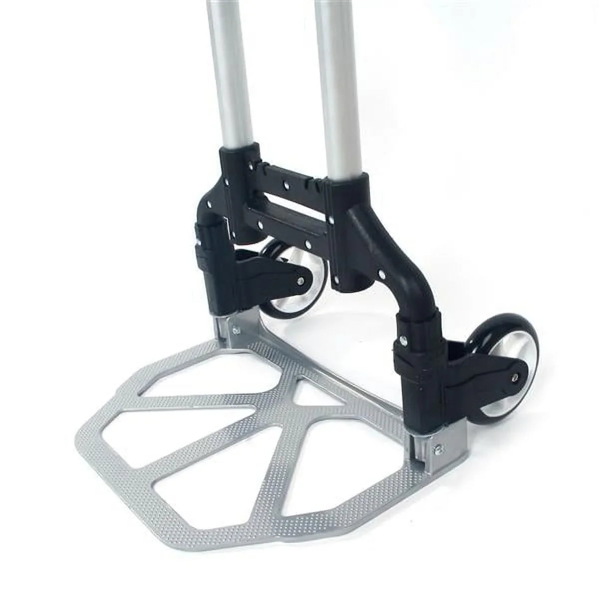 Portable foldable telescopic trolley trolley luggage cart Midnight Portable Folding Collapsible Aluminum Cart Dolly Push Truck Trolley Midnight