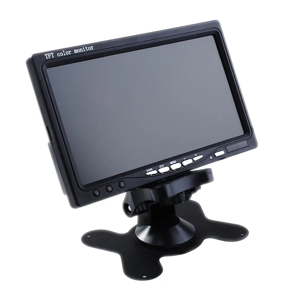 7" Tft Lcd Backlight Color Mirror Monitor For Car Reverse Rear View Backup Camera Car Dvd Serveillance Camera Onyx