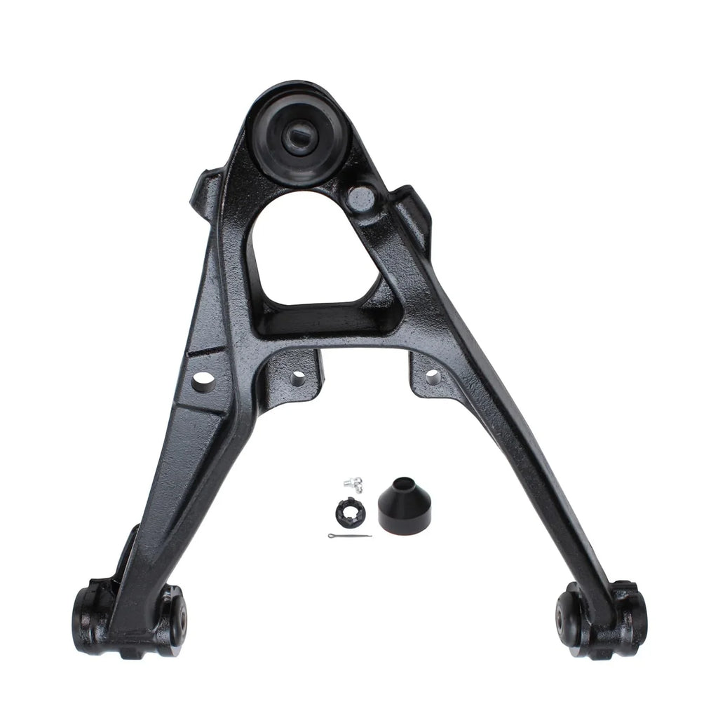Detroit Axle - Front Lower Control Arms w/Ball Joints for Cadillac Escalade ESV EXT Chevy GMC Avalanche Silverado Sierra 1500 Tahoe Yukon, 2 Lower Control Arms & Ball Joints Pair Replacement