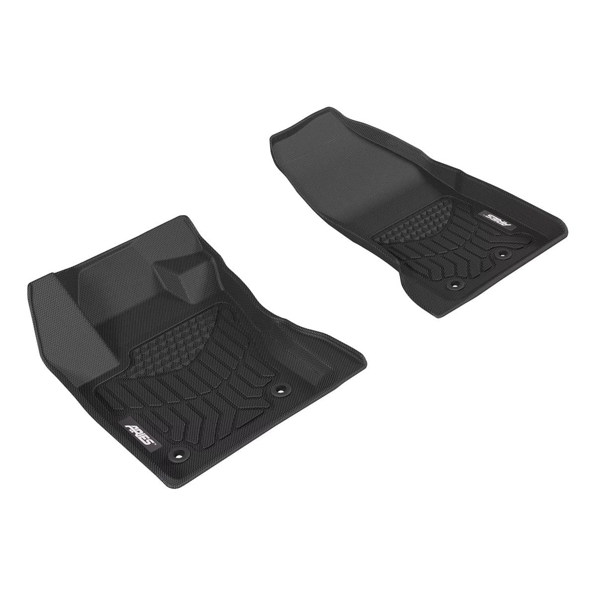 ARIES JP01311809 StyleGuard XD Midnight Custom Floor Liners, Select Jeep Renegade, 1st Row Only