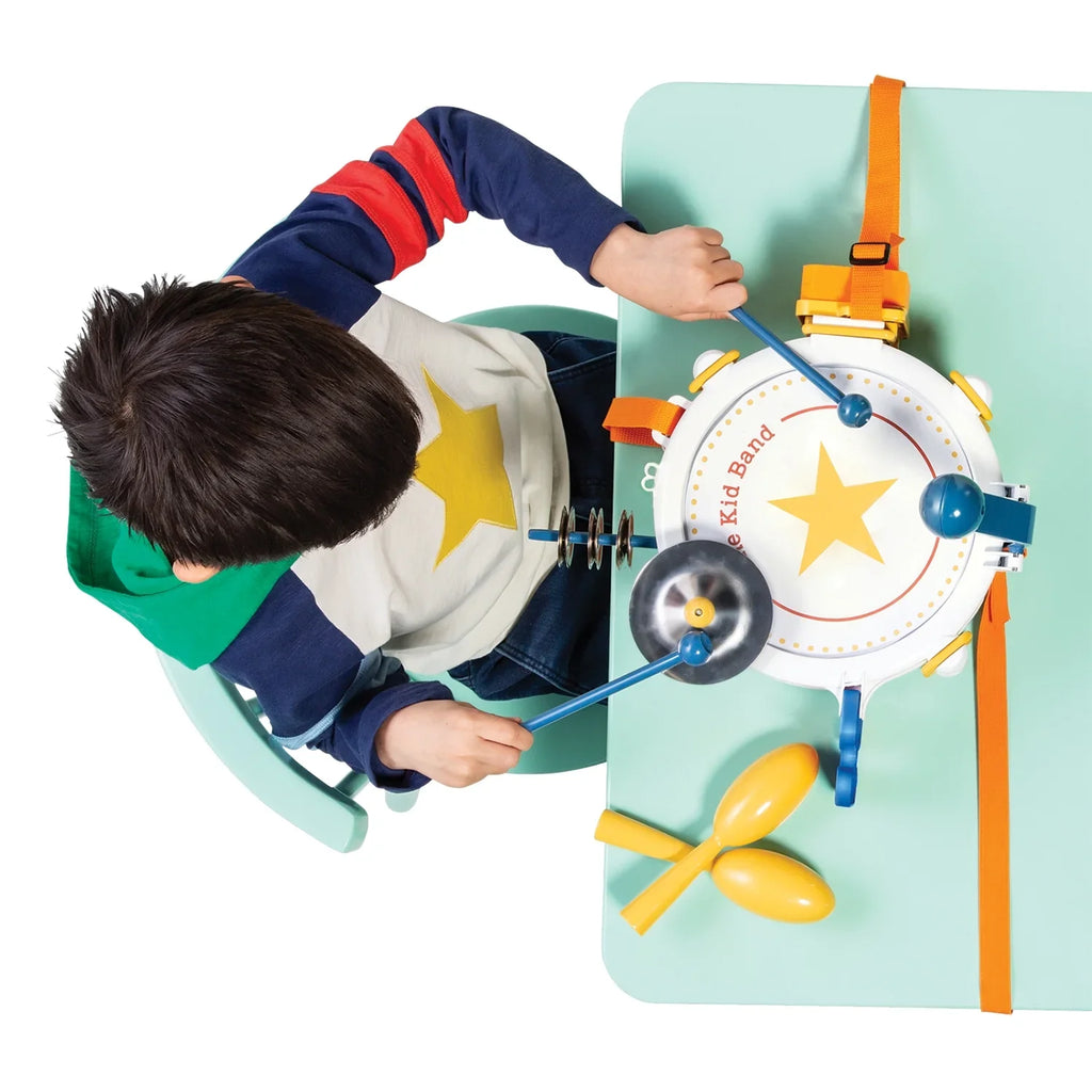 MindWare Oh So Fun! One Kid Band Musical Instruments Set for Kids - Ages 5+