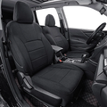 Coverdream Custom Fit KONA Car Seat Covers for Hyundai KONA 2018 2019 2020 2021 2022 2023 - Polyester Onyx Set)