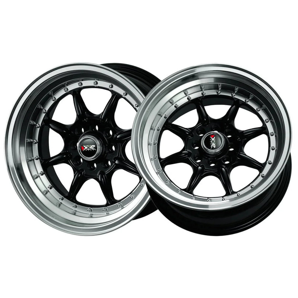 XXR 2 16 Midnight Wheel / Rim 4x100 & 4x4.5 with a 20mm Offset and a 73.1 Hub Bore.