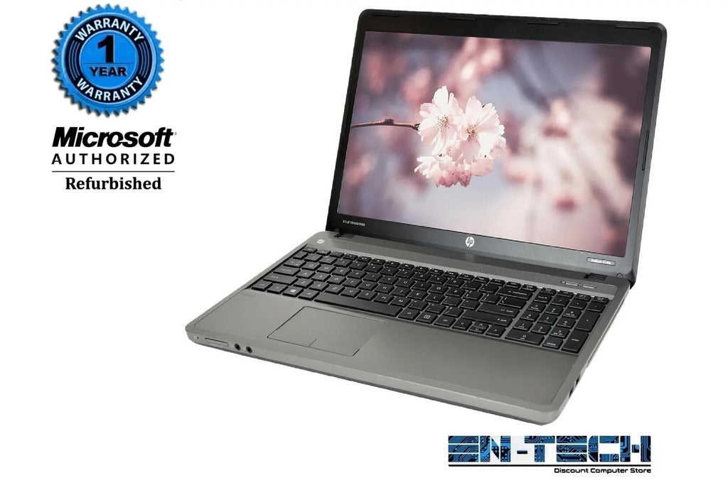 HP ProBook 450 G1 15.6" Standard Used Laptop - Intel Core i3 4000M 4th Gen 2.40 GHz 8GB SODIMM DDR3L SATA 2.5" 500GB HDD DVD-RW Windows 10 Pro 64-Bit