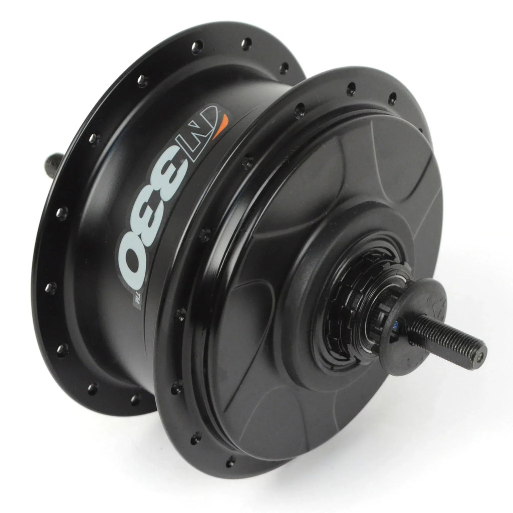 NuVinci N330 CVP Internal Gear Bicycle Rear Hub Onyx 32h Rim Brake // New C3