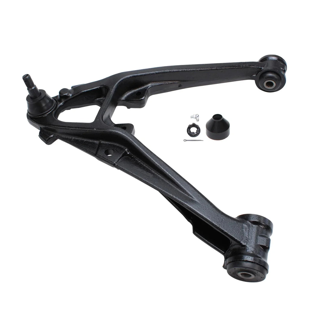 Detroit Axle - Front Lower Control Arms w/Ball Joints for Cadillac Escalade ESV EXT Chevy GMC Avalanche Silverado Sierra 1500 Tahoe Yukon, 2 Lower Control Arms & Ball Joints Pair Replacement