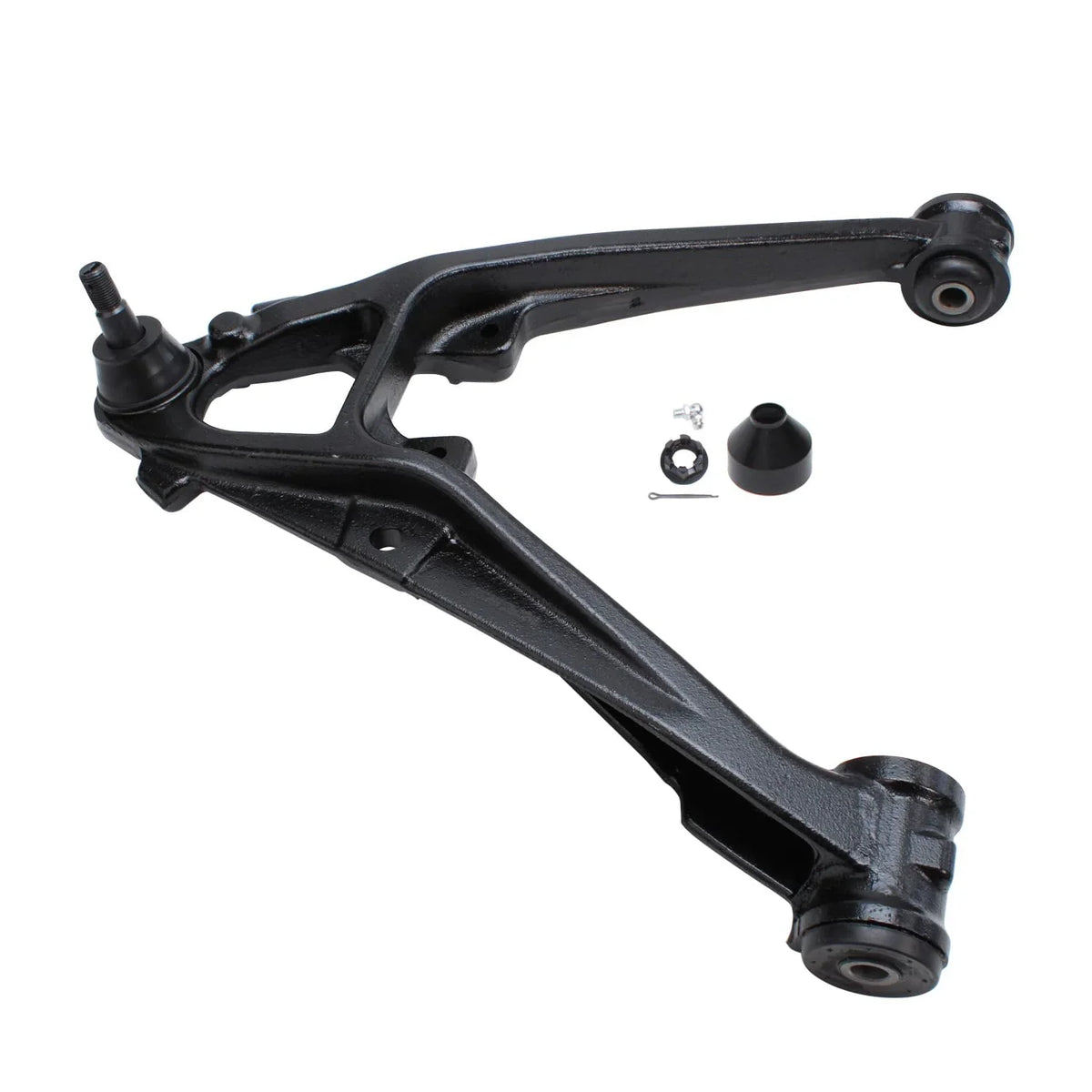 Detroit Axle - Front Lower Control Arms w/Ball Joints for Cadillac Escalade ESV EXT Chevy GMC Avalanche Silverado Sierra 1500 Tahoe Yukon, 2 Lower Control Arms & Ball Joints Pair Replacement