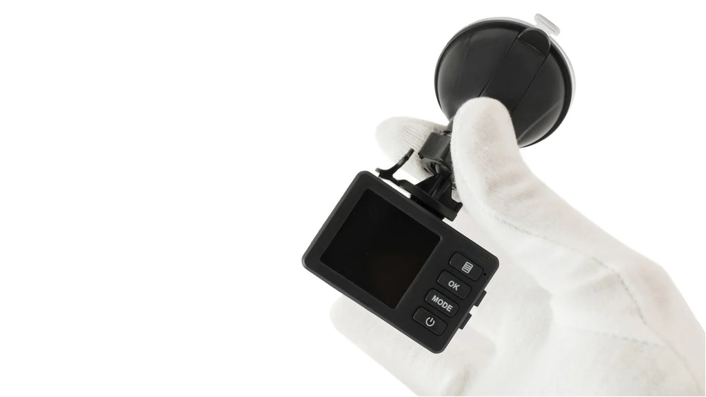 The Very Small Dash Cam for your car w/ Nightvision + HD + LCD + No Obstruction