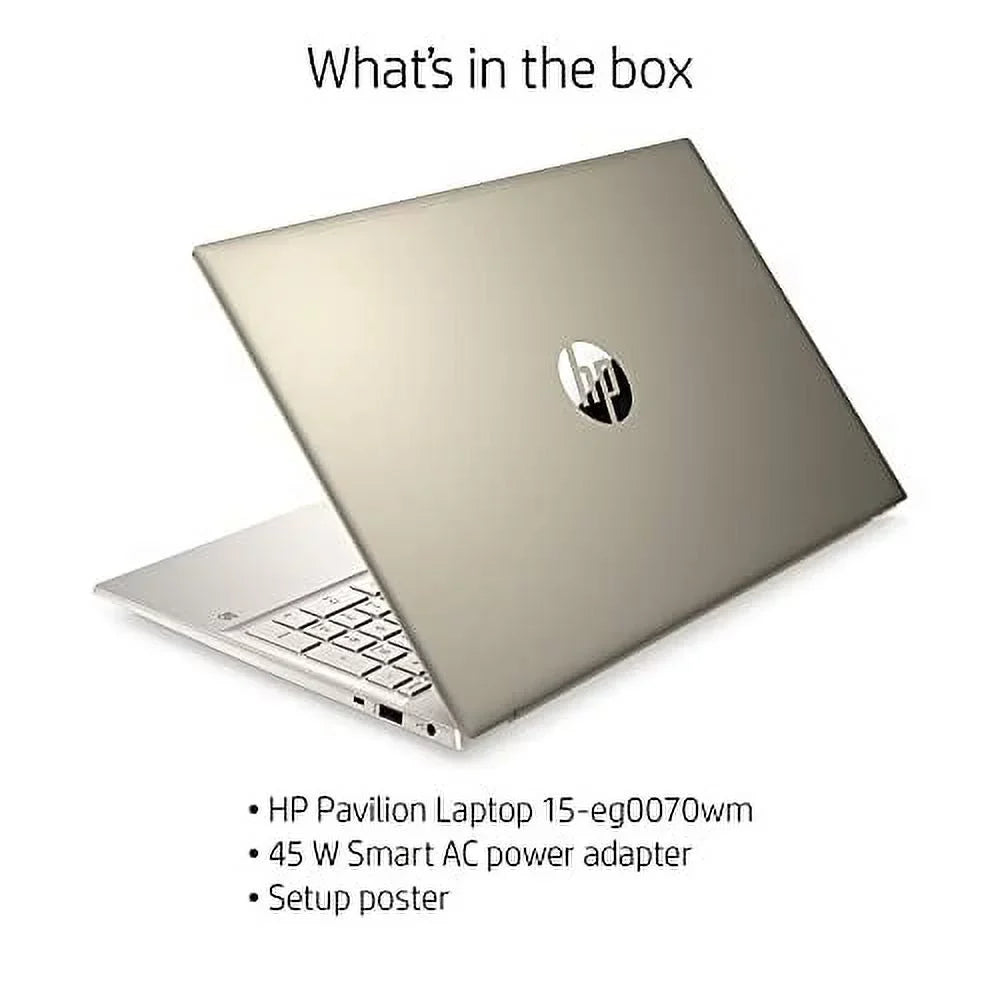 HP Pavilion 15-EG00 Laptop 2021 New, 15.6" FHD IPS Touchscreen, Intel i7-1165G7 4-Core, Iris Xe Graphics, 16GB DDR4, 512GB SSD, Backlit Keyboard, Wi-Fi 6, Card Reader, Win10 Pro, COU 32GB USB