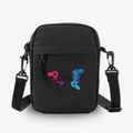 moocr Games Handle Print Lightweight Casual Sling Bag With Detachable Shoulder Strap Men‘s And Women‘s Crossbody Bag For Travel & Daily Commute & Outdoor Sports