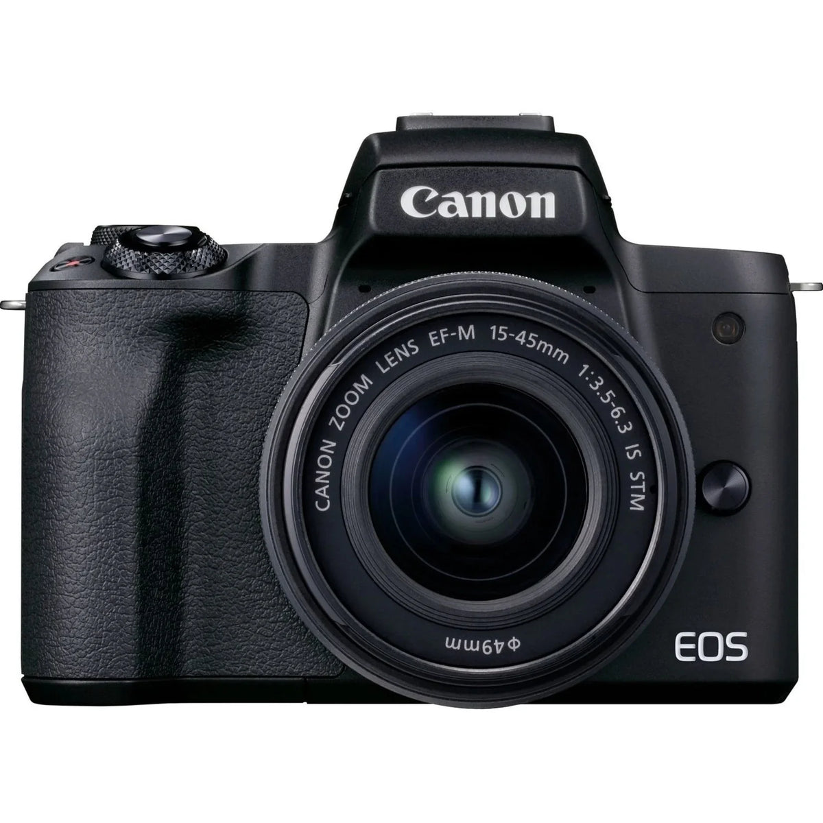 Canon EOS M50 Mark II 24.1 Megapixel Mirrorless Camera with Lens, 0.59", 1.77", Dark
