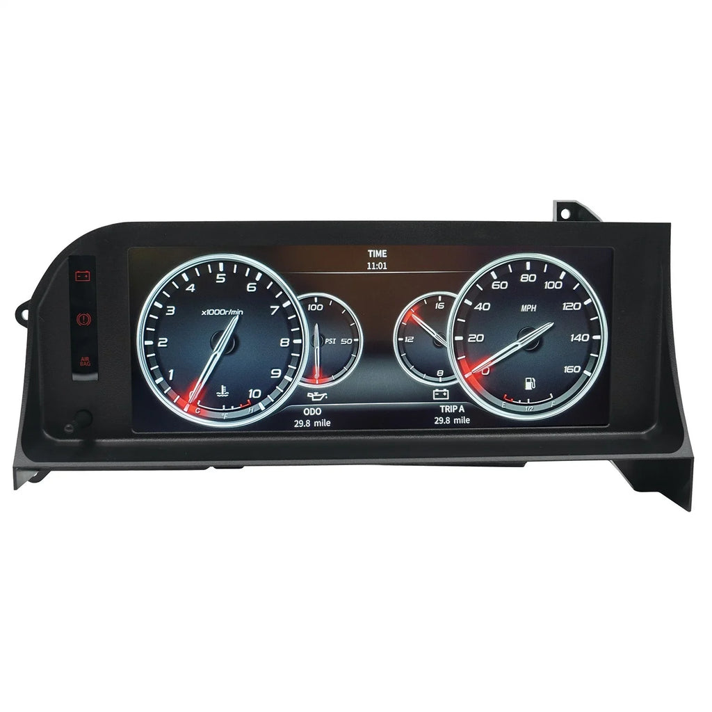 AUTO METER Meter 7007 Invision Direct Fit Digital Dash LCD 87-93 Ford Mustang Fox Charcoal