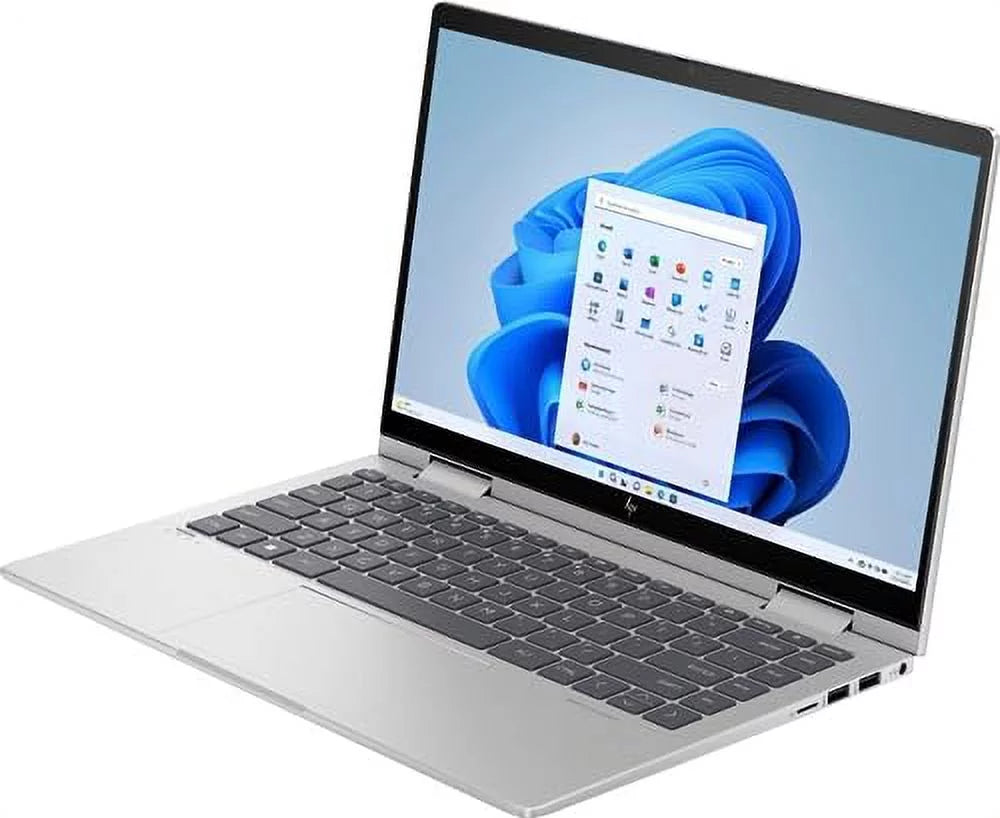 HP 2023 Envy X360 14” FHD IPS 2-in-1 Touchscreen Laptop 10-Core 13th Intel i7-1355U Iris Xe Graphics 16GB DDR4 1TB NVMe SSD WiFi 6E USB-C w/DP HDMI2.1 Backlit KB Fingerprint Windows 10 Pro w/RE USB