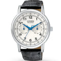 Citizen Men's Eco-Drive Midnight Leather Strap Watch AO9000-06B