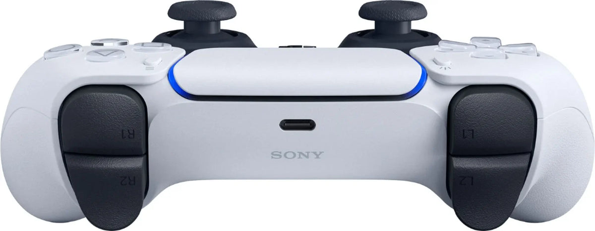 Sony Playstation 5 Disc Version Console with Extra White Controller, White PULSE 3D Headset and Surge Dual Controller Charge Dock Bundle