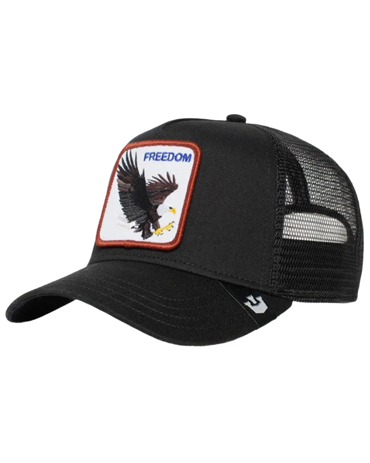 Goorin Bros Men's The Freedom Eagle Trucker Cap Midnight One Size