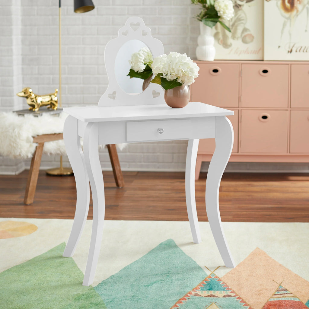 Simple Living Alyssa Kids Vanity Set White