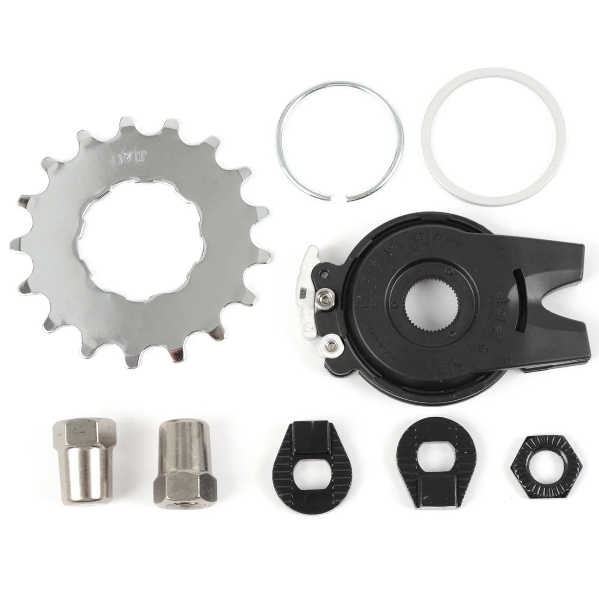 NuVinci N330 CVP Internal Gear Bicycle Rear Hub Onyx 32h Rim Brake // New C3