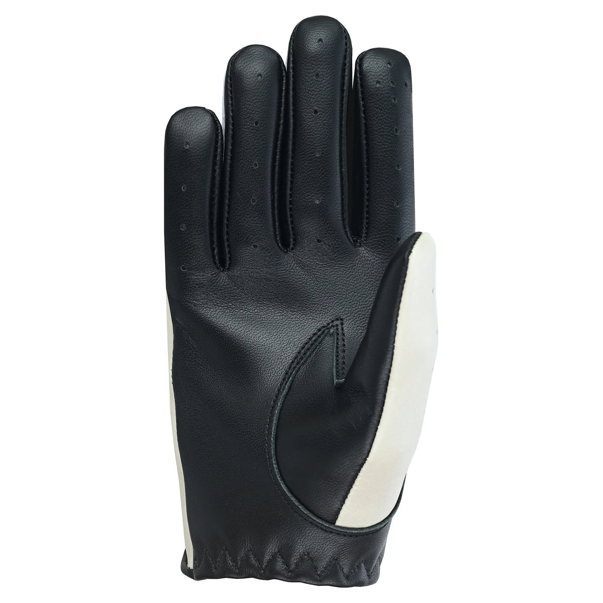 Women Ladies 100% Genuine Lambskin Leather Driving Gloves Chauffeur Full Finger Car Driving Motorcycle Bikers Riding Gloves Bone White-XL