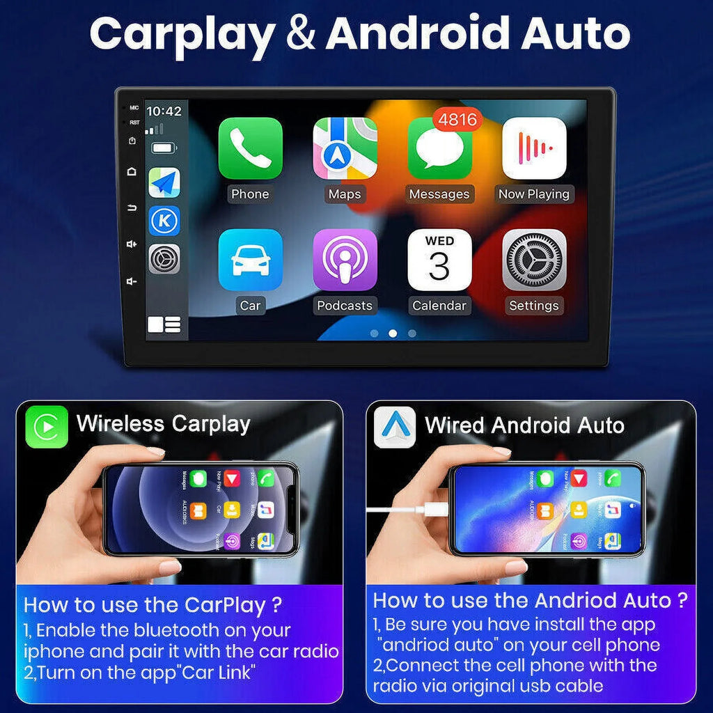 Unit 1280*720 IPS Carplay For Dodge Ram 1500 2500 3500 2013-2018 Android 12.0 Car Stereo Radio GPS 2+32GB