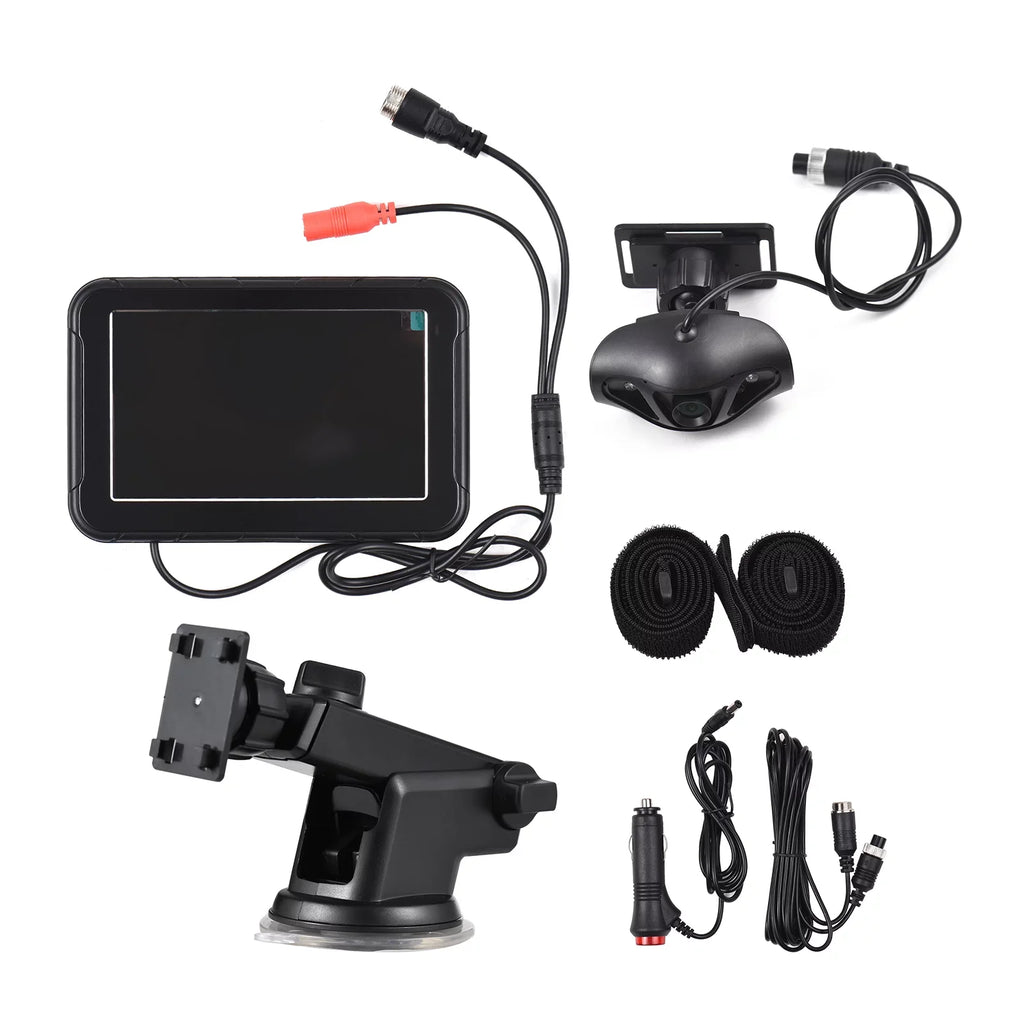 moobody Baby Car Monitor 1080P High Definition Monitor Camera for Baby Rear Facing Seat 5 Unit Car Seat Mirror Display 150° Wide View Night Vision Baby Car Mirror Camera Easy Installation