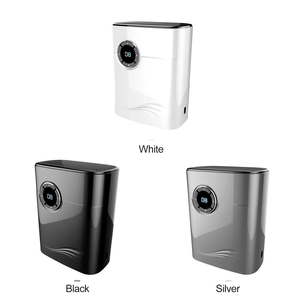 Compact Dehumidifier with Auto off Protection Ideal for Garages and Basements