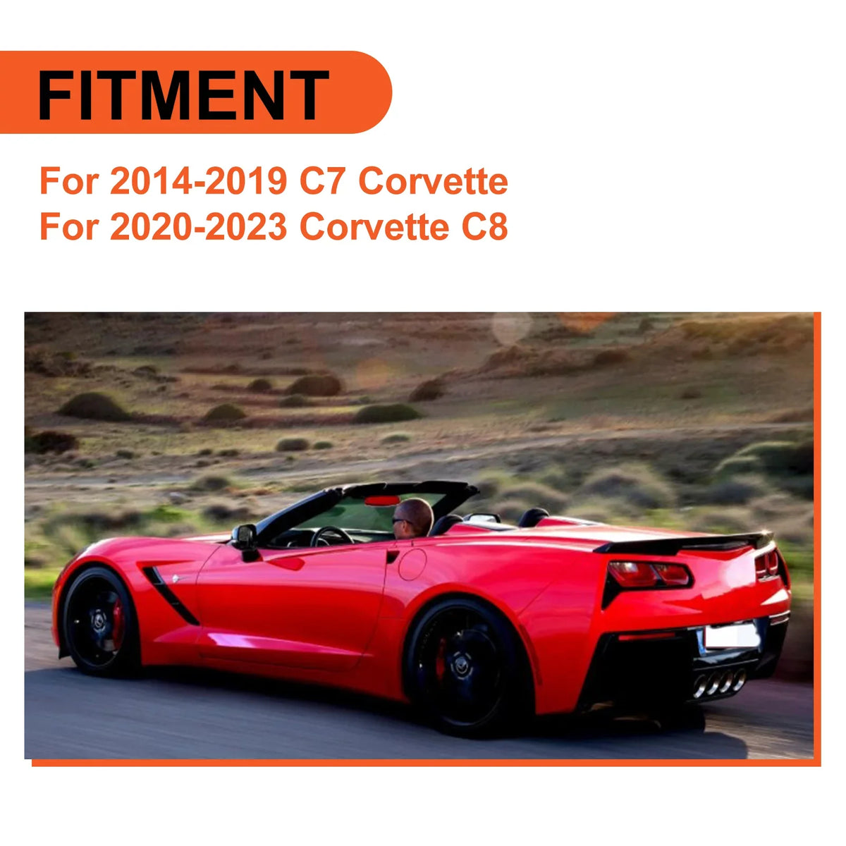Kojem Steel Tow Hook Trailer Hitch Front Or Rear Trunk Hook for 2014-2023 Chevy Corvette C7 C8 GS Z06 ZR1 Replaces 15234068 Charcoal