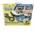 SPONGEBOB SQUAREPANTS SUPER RACE SET BOAT RACE TRACK AND RACERS