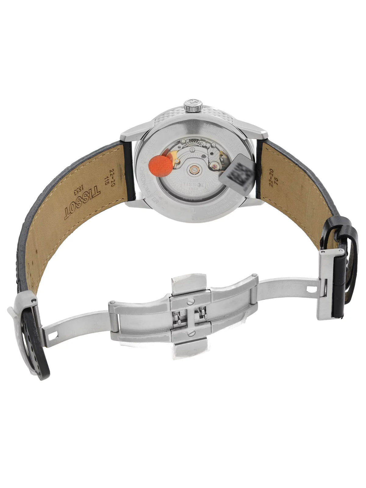 Tissot T-Classic 41mm Steel Onyx Dial Automatic Mens Watch T086.408.16.051.00