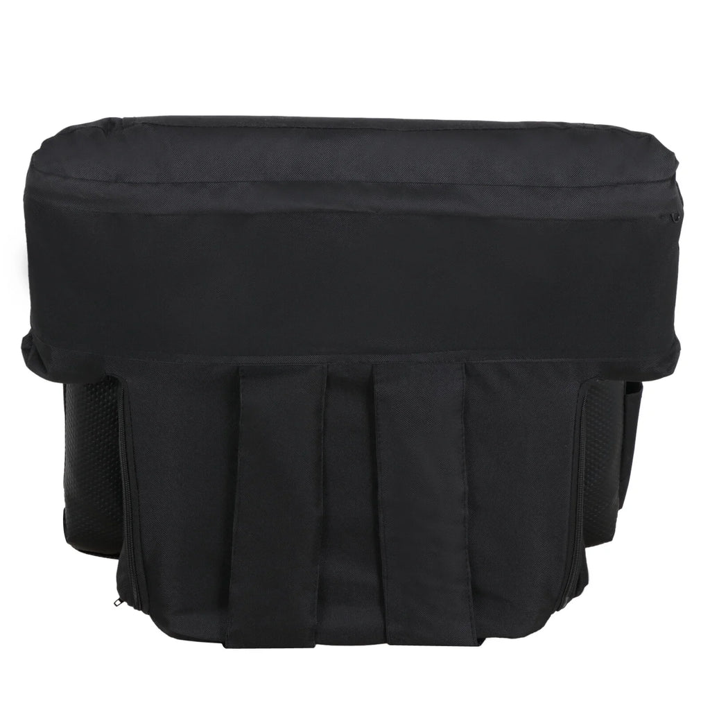 HomGarden Portable Stadium Seat Chair for Bleachers, 6 Reclining Folding Seat Waterproof, Midnight