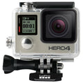 Restored GoPro Hero 4 Dark Edition 12MP Waterproof Sports & Action Camera Camcorder 40m/131ft Underwater Waterproof Surf Diving Camera With Waterproof Housing Case (Refurbished)