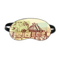 Chichen Itza Mexico Ancient Civilization Drawing Sleep Eye Shield Soft Night Blindfold Shade Cover