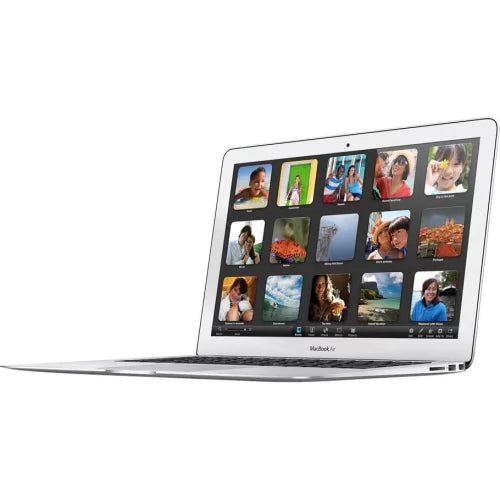 Apple MacBook Air Unit (i5 1.6GHz, 128GB SSD) (Early 2015, MJVE2LL/A) - Silver Bundle with Onyx Zipper Sleeve + Laptop Starter Kit + Cleaning Kit (Refurbished)