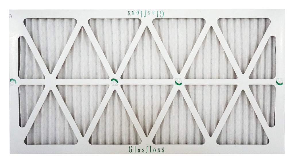 Glasfloss 24x24x1 - MERV 10 -Qty:4 - Furnace Air Filter - Made in USA (Actual Size: 23.5 x 23.5x7/8 Centimeter