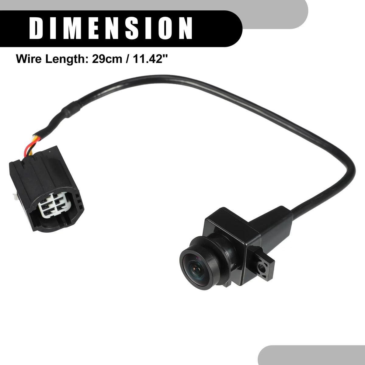 Car Rear View Back Up Camera No.56054041AD for Ram 1500 2500 3500 2010 Plastic Dark